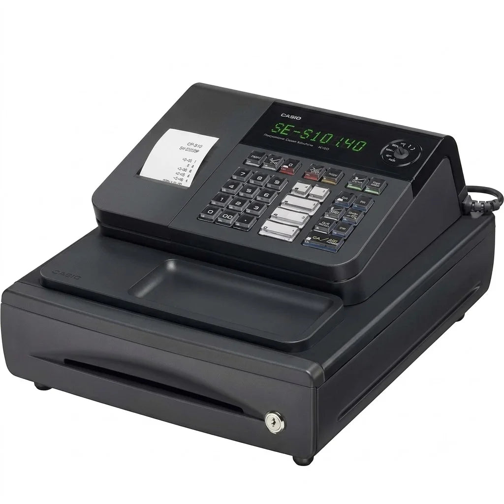 Casio 140CR Small Business Electronic Cash Register (140CR)