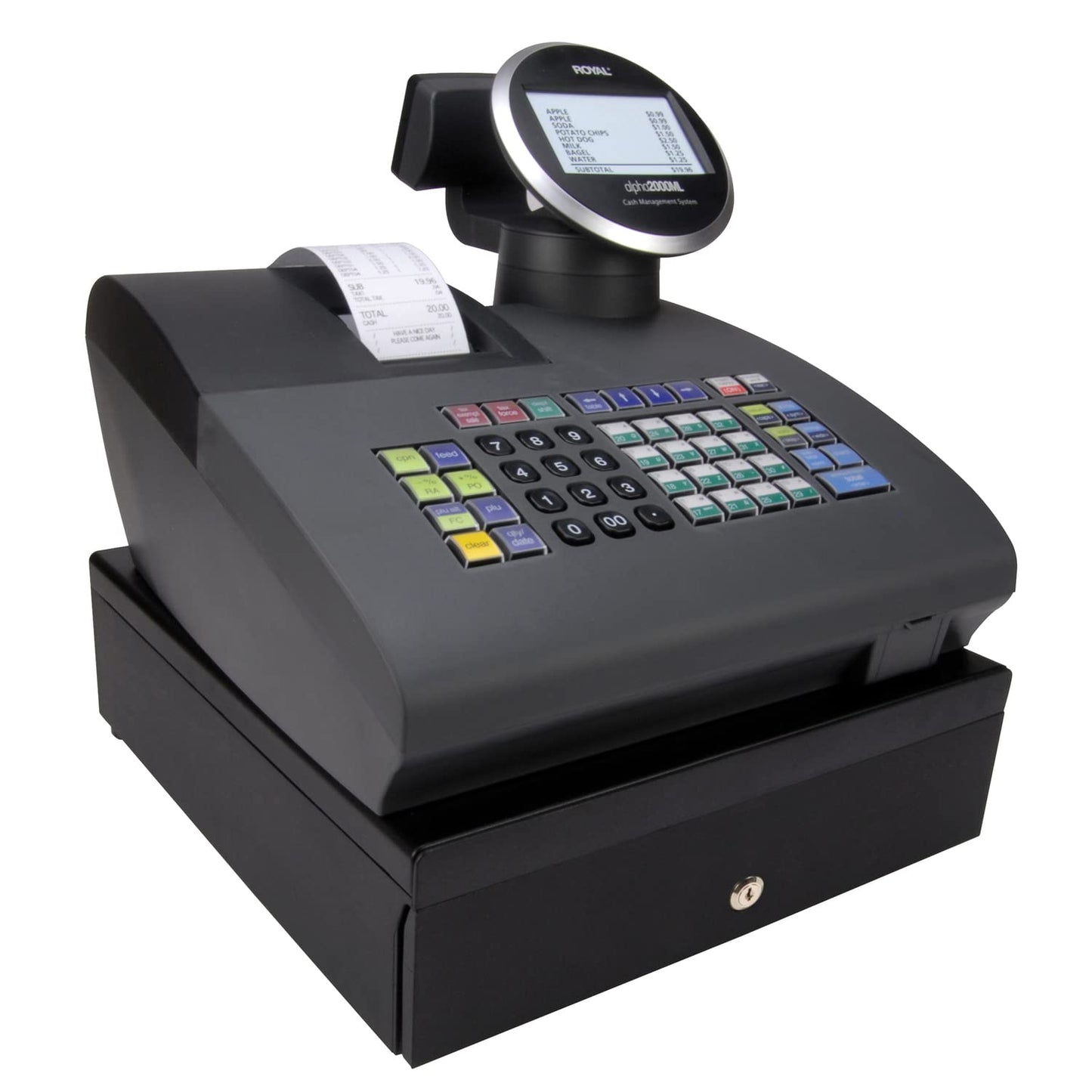 Royal 89396T 2000ML Electronic Cash Register