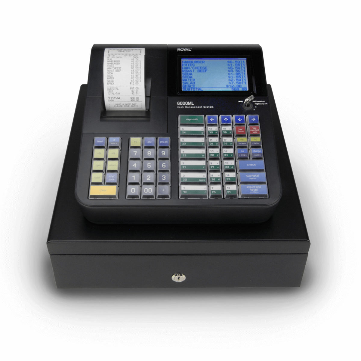 Royal 89404R  6000ML Cash Register (6000ML)