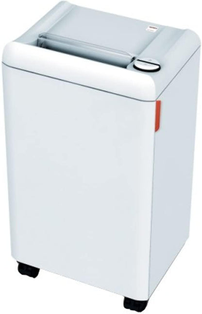 MBM DSH0302L Destroyit 2503 P-4 Cross-Cut Centralized Office Shredder, 3/16" x1 1/2" Strip Width, 24 ft./min Shred Speed, 20 Gal. Shred Volume, 12-14 Sheet Capacity, 10 1/4" Opening, 3/4 Horsepower
