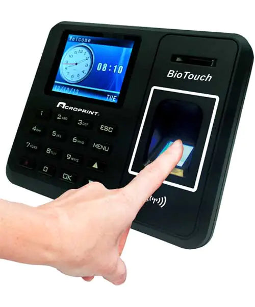 Acroprint BioTouch Biometric-Fingerprint/Proximity Time Clock