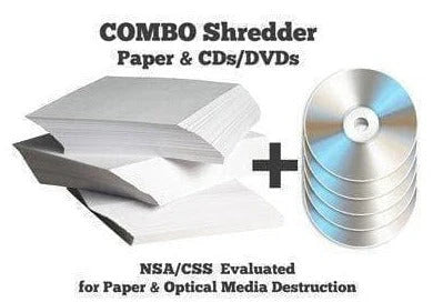 Datastroyer 220V-50Hz Datastroyer DCS 36/6 High Security COMBO Paper & CD Shredder (CUI Compliant)