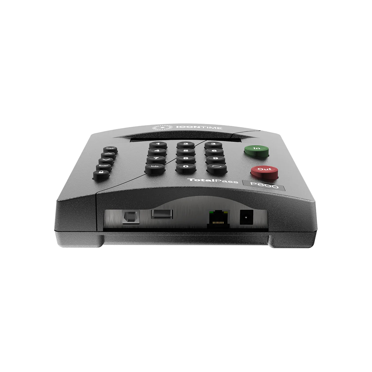 IconTime TotalPass P600 Proximity Card Employee Time Clock System