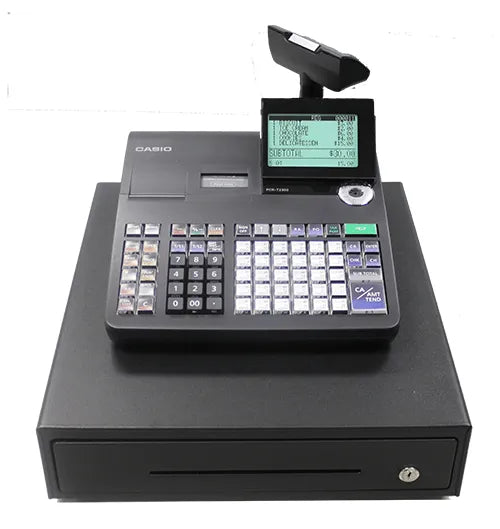 Casio PCR-T2300 Dual Tape Thermal Printer Cash Register - New
