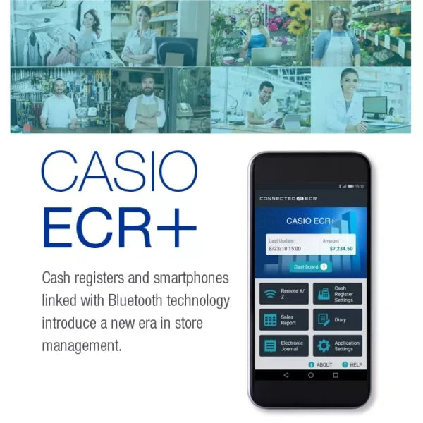 Casio SR-S500 Electronic Cash Register With Thermal Printer (SR-S500)